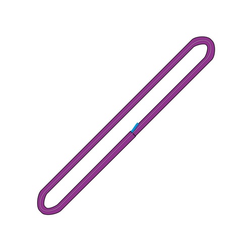 Beaver Mega Round Sling - 0.5m x 1000kg 1.0Tonne WLL (Vertical)