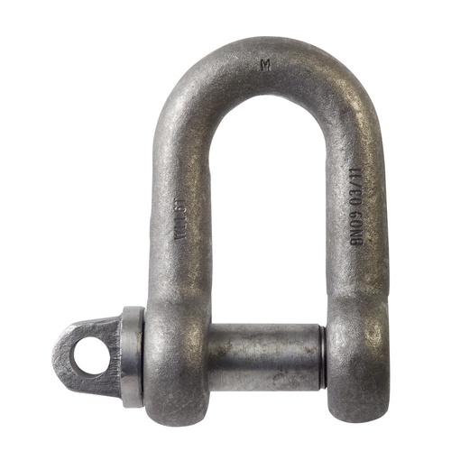 Beaver Grade M Screw Pin Dee Shackle - 10mm x 13mm x 0.5 Tonne WLL