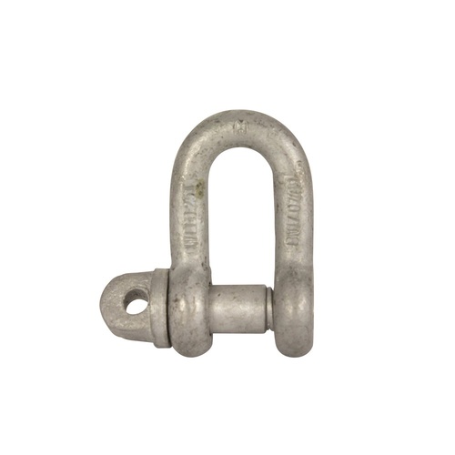 Beaver Grade M Screw Pin Galvanised Dee Shackle-19mm x 2mm 2000kg 2T WLL