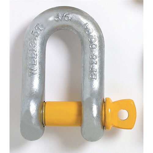 Beaver Grade S Screw Pin Dee Shackle - 29mm x 32mm x 9500kg 9.5 TonneWLL - Box of 6