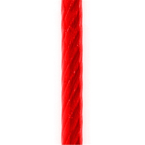 Beaver G1570 6 x 19 PVC Coat Galvanised Wire Rope Fibre Core RHOL  5.5mm OD -Red