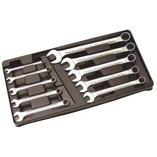Stahlwille Combination Spanner Set, 1/4" - 3/4", AF #13 10-Piece SW13A/10