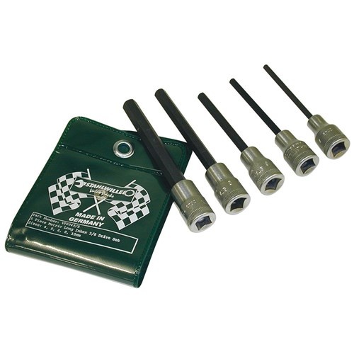 Stahlwille Socket Inhex 3/8" Drive Long 5 Piece Value Pack 5Piece  SWVP2049/5