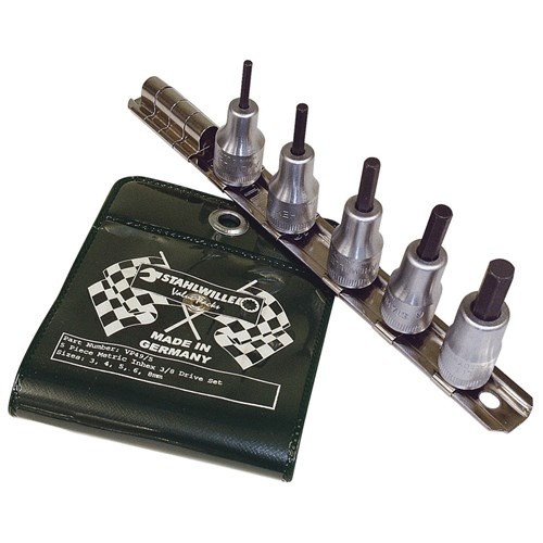 Stahlwille Socket Inhex  3/8" Drive 5 Piece Value Pack SWVP49/5