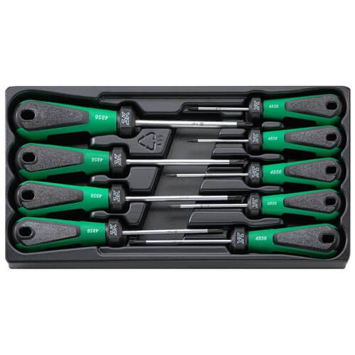 Stahlwille Screwdriver Set 3K Drall Torx 9-Piece Tamper Resistant  SW4899