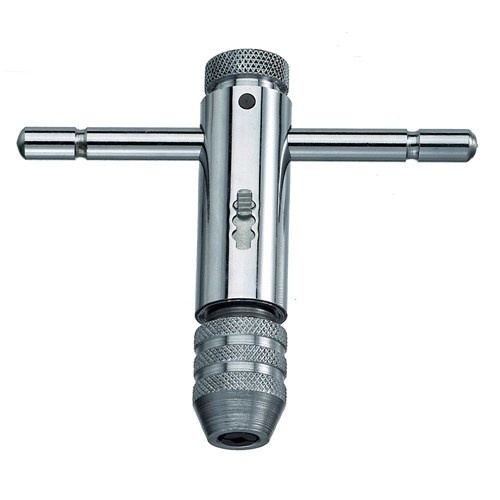 Stahlwille Ratchet Tap Holder #1 M3-M8 Steel, Chrome Plated  SW12915