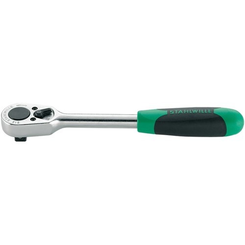 Stahlwille 1/2" Drive 36 Teeth Reversible Ratchet With 2-Component Handle  SW512