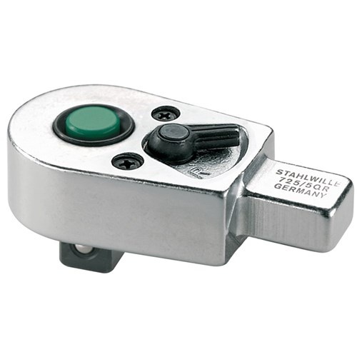 Stahlwille 1/4" Drive 22 Teeth #4 9 x 12mm Ratchet Insert Tool Reversible Quick Release  SW725QR/4