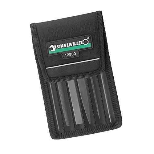 Stahlwille Set Warding File In -Plastic Wallet 6-Piece - SW12800