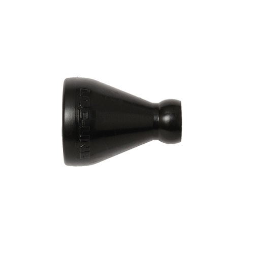 Loc-Line 1/2" to 1/4" Reducer Adapter for Modular Hose - Pack of 20, Black