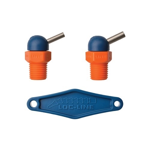 Loc-Line High Pressure Turret Nozzles with Adj Lever 12.7mm Length