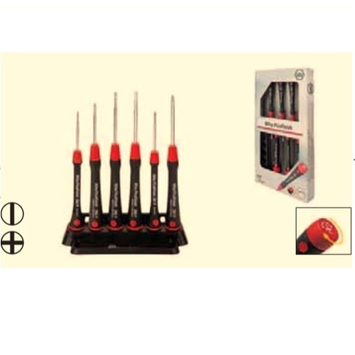 Wiha Precision Slotted & Phillips Screwdriver Set - 00503(260PK6)