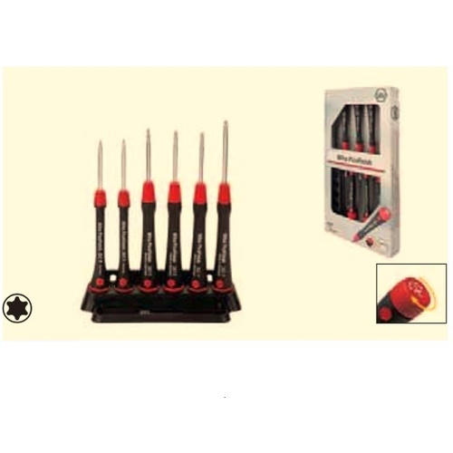 Wiha Torx Picofinish Screwdriver Set, 6 Pieces - 24002(267PK6M)