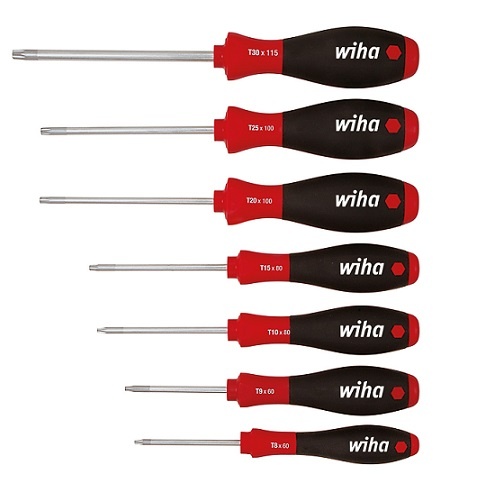Wiha SoftFinish Torx Screwdriver Set , 7 Pieces - 01299(362K7)