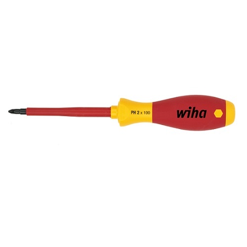 Wiha SoftFinish Insulated Screwdriver 1000V AC PH0 - 00846(321N)