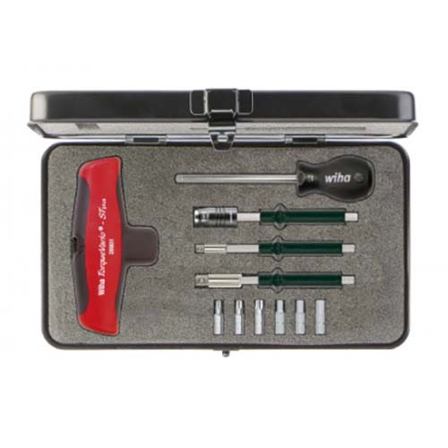 Wiha Screwdriver Variable Torque T-Handle Set - 11 Pieces
