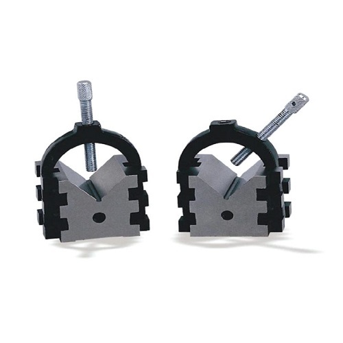 Maxigear 40 x 32 x 32mm Vee Blocks and Clamp Set 25mm Capacity