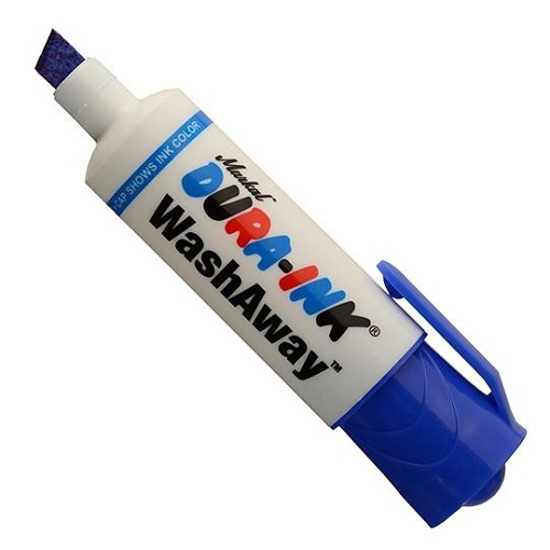 Markal Dura-Ink Wash Away 3mm or 8mm - Blue