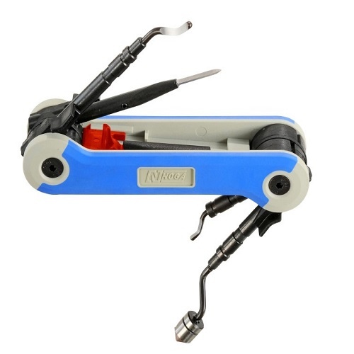 Noga RG1000 4 MultiBurr Blades - Fold Out Tool