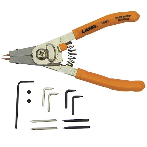 Lang Internal and External Replaceable Tip Quick Switch Pliers - Small