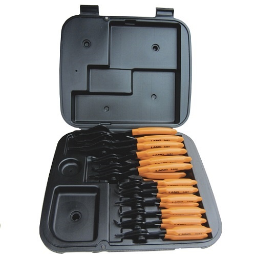 Lang Combination Internal/External Pliers Ring Pliers Set, 12 pieces