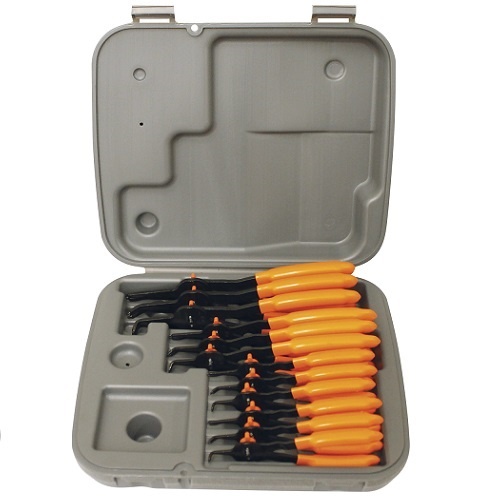 Lang Combination Internal/External Snap Ring Pliers Set, 12 pieces