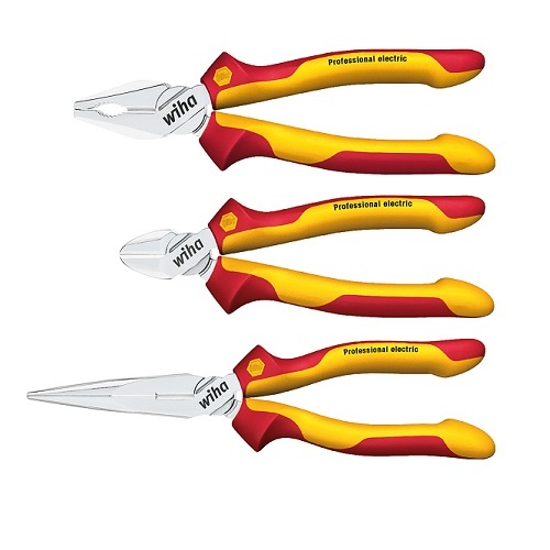 Wiha Professional Electrical Pliers Set, 3 Pieces - 26852(Z99000106)
