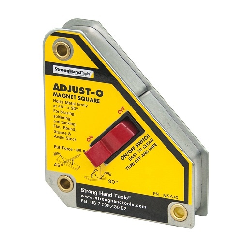 Stronghand 111 x 95 x 25mm 30kg Force Adjust-O Magnet Square