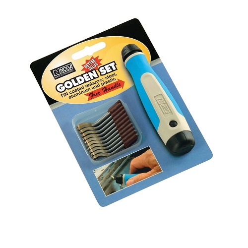 Noga NG8152 Golden Deburring  Set