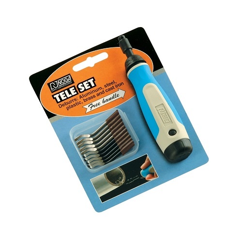 Noga NG8350 Heavy Duty S Tele Deburring Set