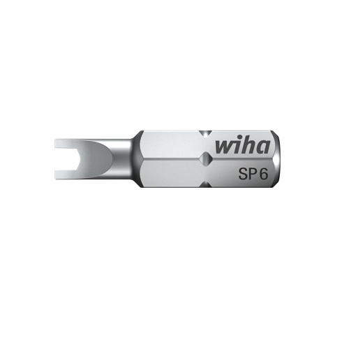 Wiha 4 x 25mm Pin Spanner Insert Bit, 1/4" Hex