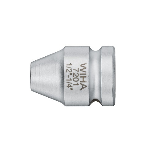 Wiha 01924(7201) 3/8" Square to 1/4" Hex Connector with Retaining Ring