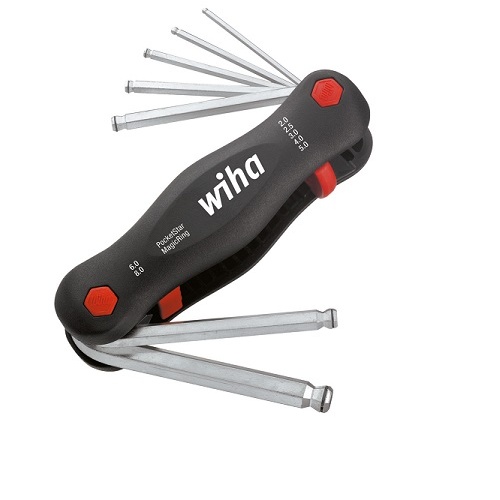 Wiha Hexagonal Ball End  7-Piece Multitool PocketStar
