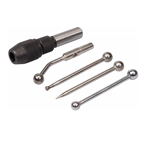 Maxigear Wiggler and Centre Finder Set (4 Pcs) Plus Snap in Holder