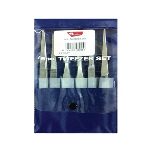 Maxigear Tweezer Set, 6 Pieces