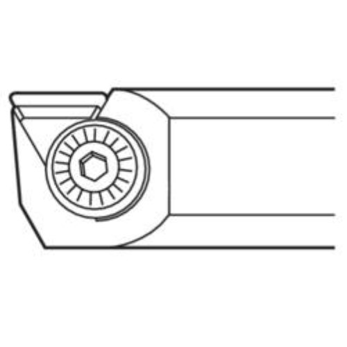 Seco Turning Internal Toolholder Carbide Clamp Lock 90 x 16mm Left 90° T Insert Shape CTAPL0016G11