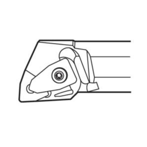 Seco Internal Turning Toolholder Steel Top Clamp 305 x 25.4 x 33mm Left 95° W Insert Shape A16-DWLNL-3-C