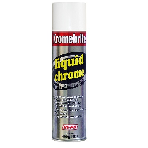 Re-Po Kromebrite Liquid Chrome Enamel 400g