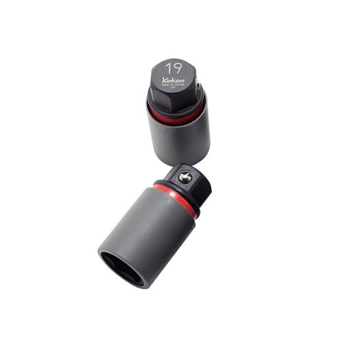 Ko-ken Adaptor Socket, Low Profile WH 19mm KO280PM19