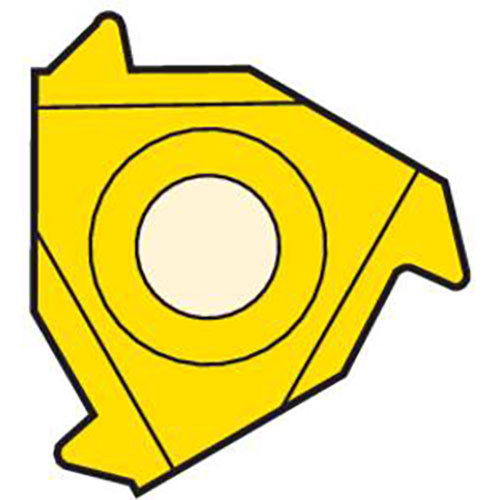 Seco External Snap-Tap® Thread Turning Insert 3.47 x 16.5mm Right 12-12 TPI CP500 Thread 16ER12BUT-S31217,CP500 Pack of 2