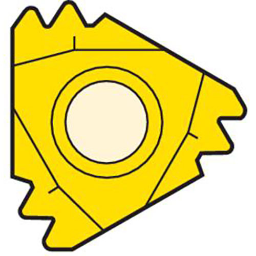 Seco External Snap-Tap® Thread Turning Insert 4.71 x 22mm Right 12-12 TPI CP500 UN Thread 2 Teeth 22ER12UN2M,CP500 Pack of 2