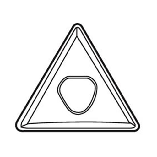 Seco General Turning Insert 0.4 x 3.18 x 16.5mm 883 Grade Neutral (TPMM) TPMM160304-46,883 Pack of 10