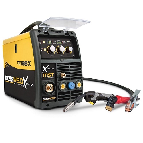 Bossweld MST 188X Inverter 10 Amp MIG Stick TIG 3 in 1 Welder 240 Volt
