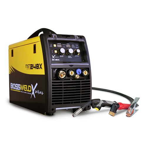 Bossweld MST 248X Inverter 15 Amp MIG Stick TIG 3 in 1 Welder 240 Volt