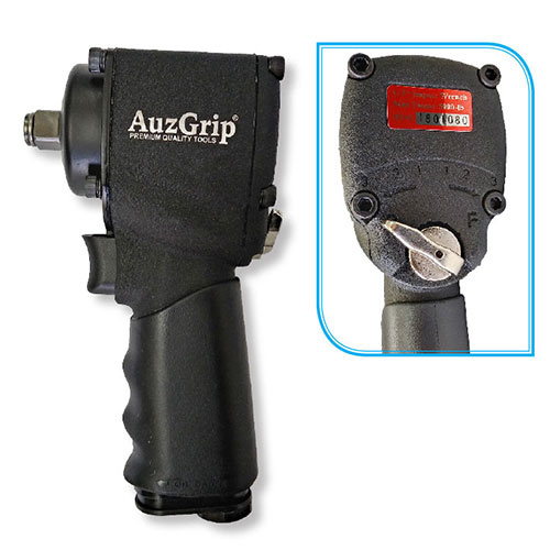 AuzGrip® A14021 1/2" Square Drive Compact Mini Impact Wrench 678 Nm
