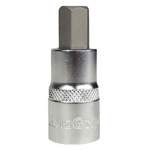 AuzGrip® 3/8" Square Drive 1/8" In-Hex Bit Socket 48mm Length