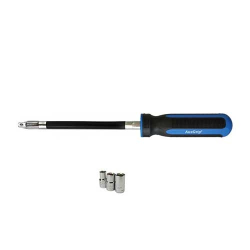 AuzGrip® 150mm Flexible Hose Clamp Nut Driver Set, 4 Pieces