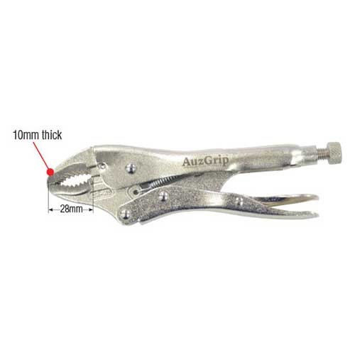 AuzGrip® 175mm Curved Jaw Locking Plier