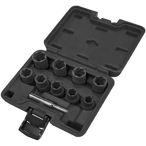 AuzGrip® 1/2" Square Drive Twist Socket Metric Set, 10 Pieces