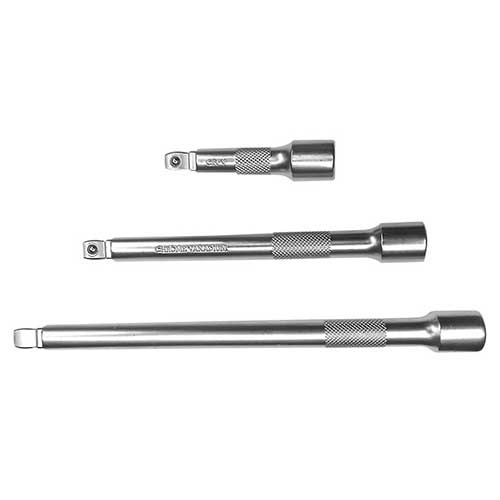 AuzGrip® 3/8" Square Drive Wobble Extension Bar Set, 3 Pieces